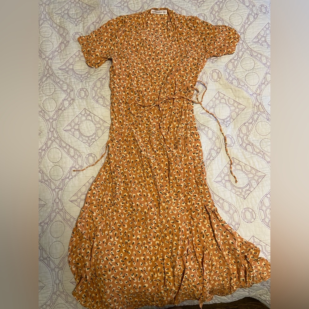 Faithfull The Brand Floral Wrap Dress